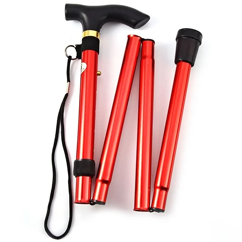 Telescopic Folding Walking Stick | Adjustable, Lightweight Design | Compact Support for Daily Walks and Hikes