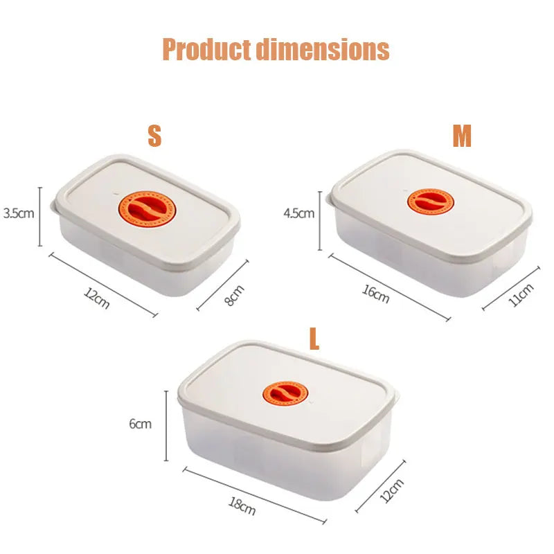 Airtight Storage Containers for Food with Freshness Timer Lids | Microwave and Freezer Safe BPA-Free Plastic | Sizes S to L