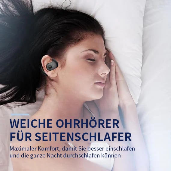 Open-Ear Wireless Earbuds with Flexible Hook | IPX7 Waterproof, Dual-Mic ENC for Clear Calls | 3 Colors