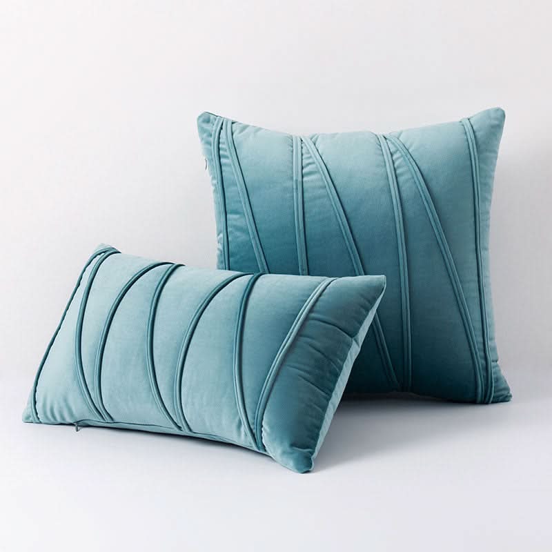 Velvet Throw Pillow with Removable Cover | Soft Luxurious Feel | A Complete Cushion for Sofas and Beds