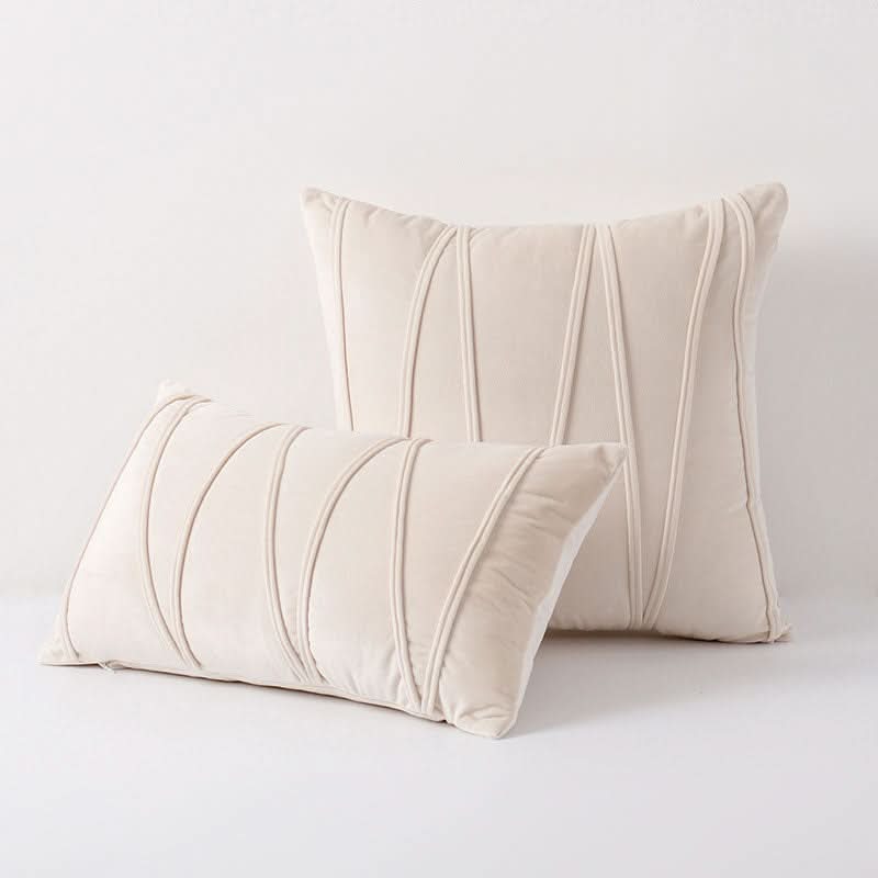 Velvet Throw Pillow with Removable Cover | Soft Luxurious Feel | A Complete Cushion for Sofas and Beds