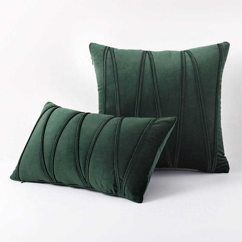 Velvet Throw Pillow with Removable Cover | Soft Luxurious Feel | A Complete Cushion for Sofas and Beds