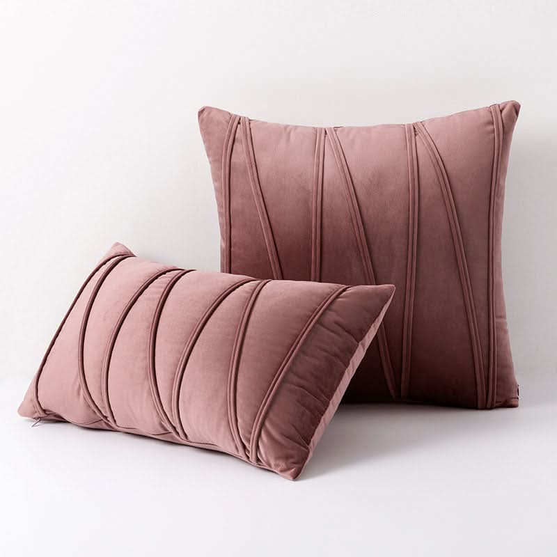 Velvet Throw Pillow with Removable Cover | Soft Luxurious Feel | A Complete Cushion for Sofas and Beds