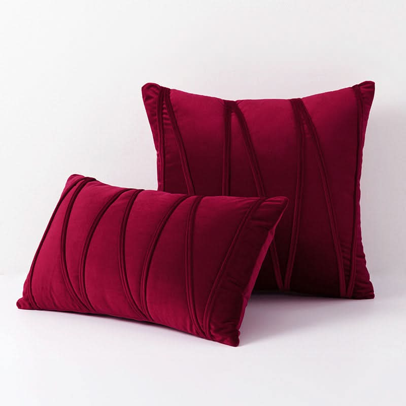 Velvet Throw Pillow with Removable Cover | Soft Luxurious Feel | A Complete Cushion for Sofas and Beds