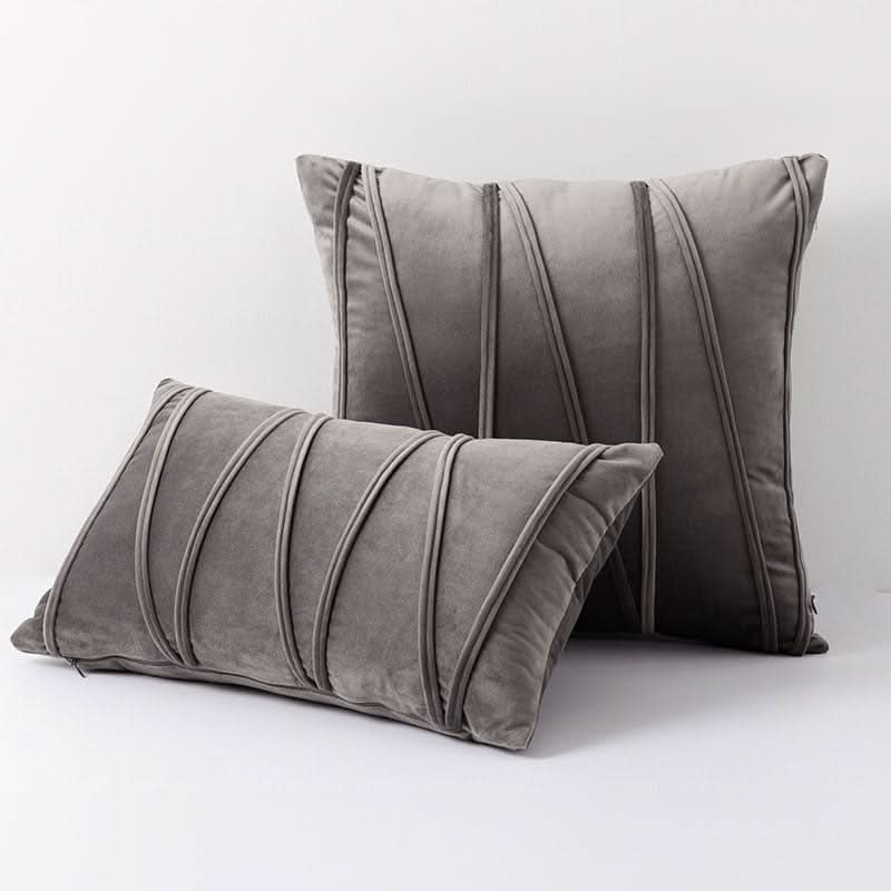 Velvet Throw Pillow with Removable Cover | Soft Luxurious Feel | A Complete Cushion for Sofas and Beds