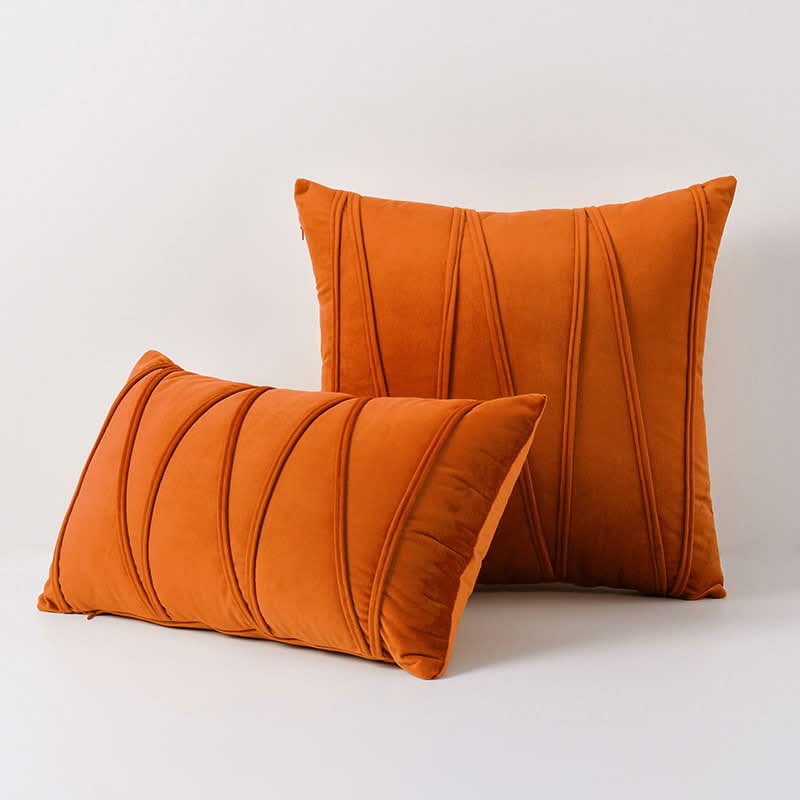 Velvet Throw Pillow with Removable Cover | Soft Luxurious Feel | A Complete Cushion for Sofas and Beds