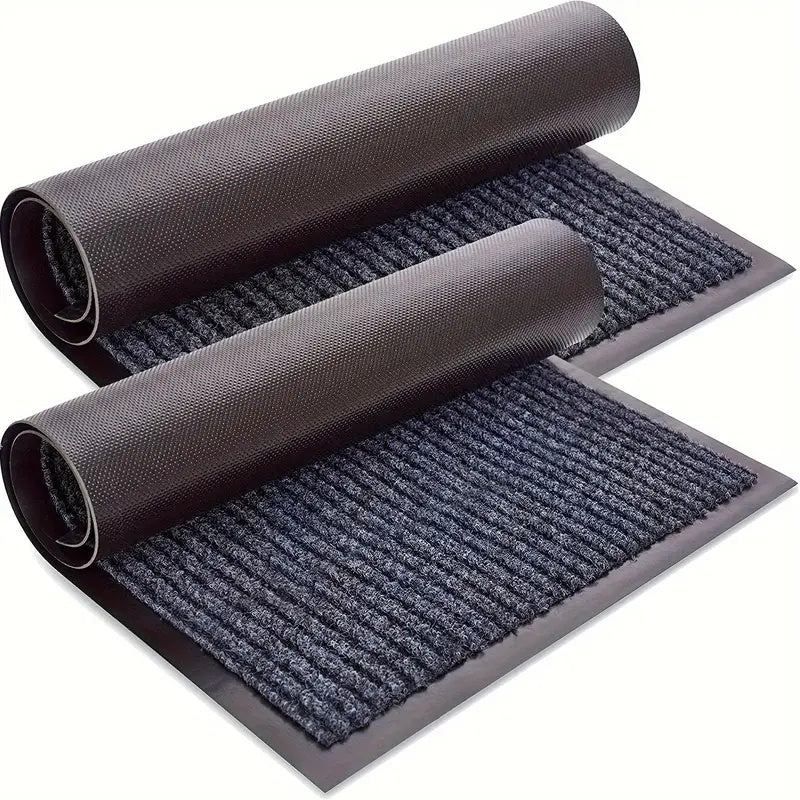 Striped Door Mat for Entryway Floors | Durable for Regular Foot Traffic | Defines Any Entrance Space