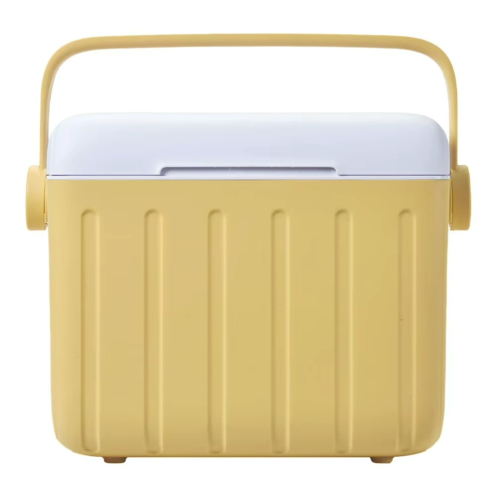 Compact Insulated Cooler Box with Carry Handle | 1.6 Gallon Capacity | Built for Short Camping and Picnic Trips
