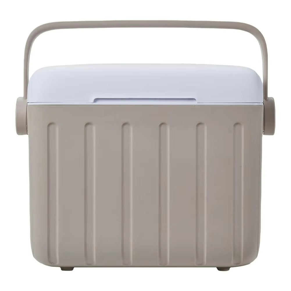 Compact Insulated Cooler Box with Carry Handle | 1.6 Gallon Capacity | Built for Short Camping and Picnic Trips