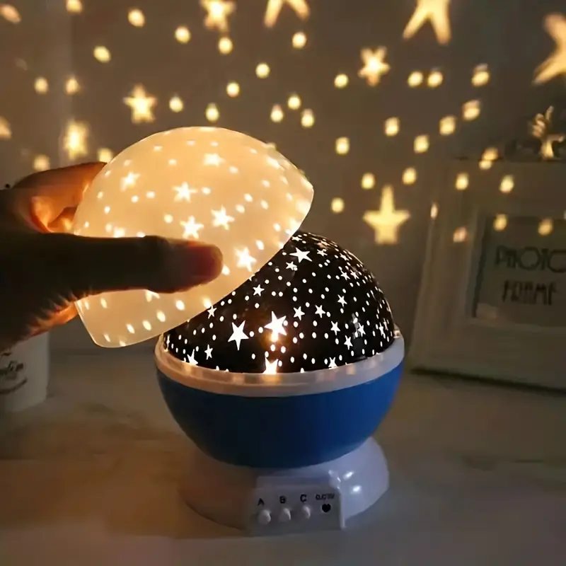 Star Projector Night Light | Available in 2 Colors | Creates a Calming Starry Sky for Bedrooms and Nurseries