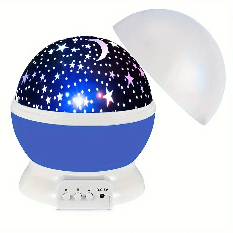 Star Projector Night Light | Available in 2 Colors | Creates a Calming Starry Sky for Bedrooms and Nurseries