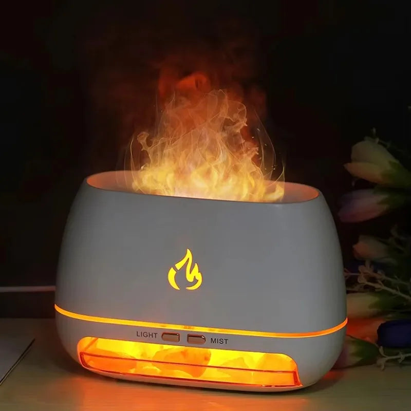 Himalayan Salt Aroma Diffuser with Ambient Light | Compact Design | Fragrance and Soft Glow for Any Room