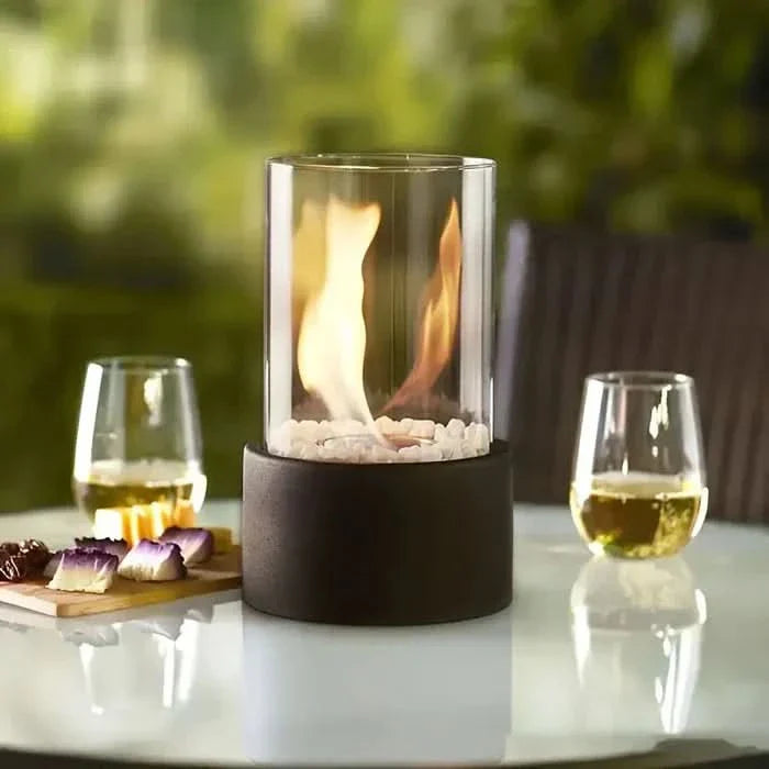 Tabletop Lantern with Flickering Flame Effect | Compact Lantern-Style Design | Warm Ambient Lighting for Any Room