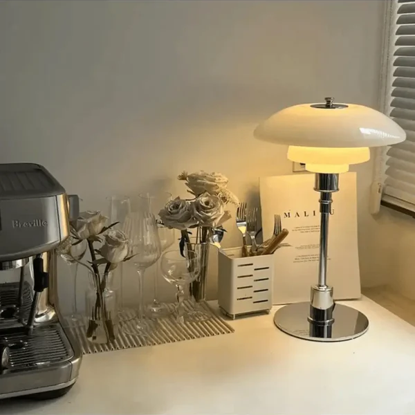 LED Table Lamp for Desk and Bedside | Compact Everyday Design | Steady Lighting for Reading and Working