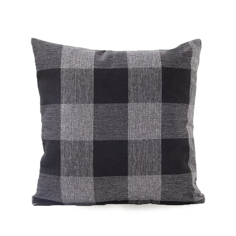 Checked Plaid Pillowcase