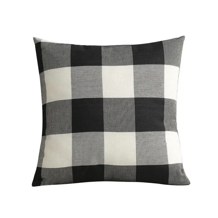 Checked Plaid Pillowcase
