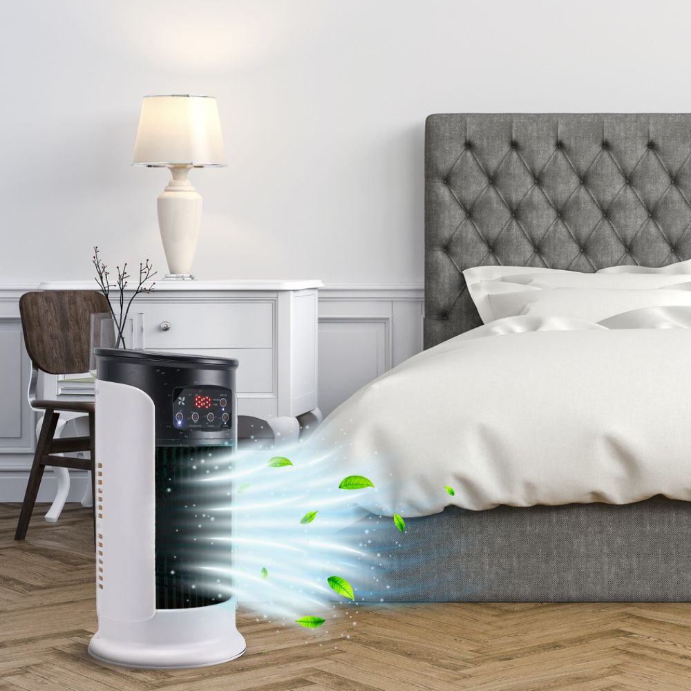 Portable Stand-Up Air Cooler | Freestanding, No Window Installation Needed | Adjustable Airflow for Any Room