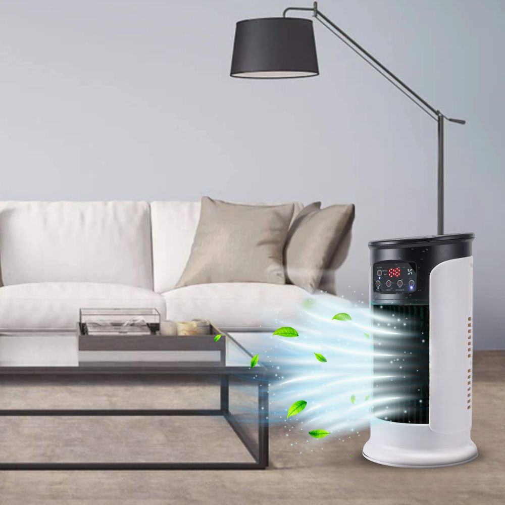 Portable Stand-Up Air Cooler | Freestanding, No Window Installation Needed | Adjustable Airflow for Any Room