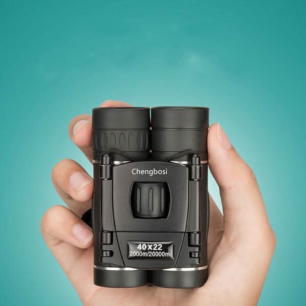 Compact 40x22 Binoculars for Long-Range Viewing | Foldable Design | For Hiking, Travel, and Outdoor Observation