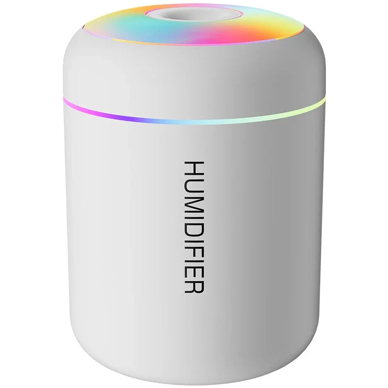 Mini Air Humidifier with Aromatherapy Function | USB Powered | Compact Design for Bedrooms, Desks, and Cars