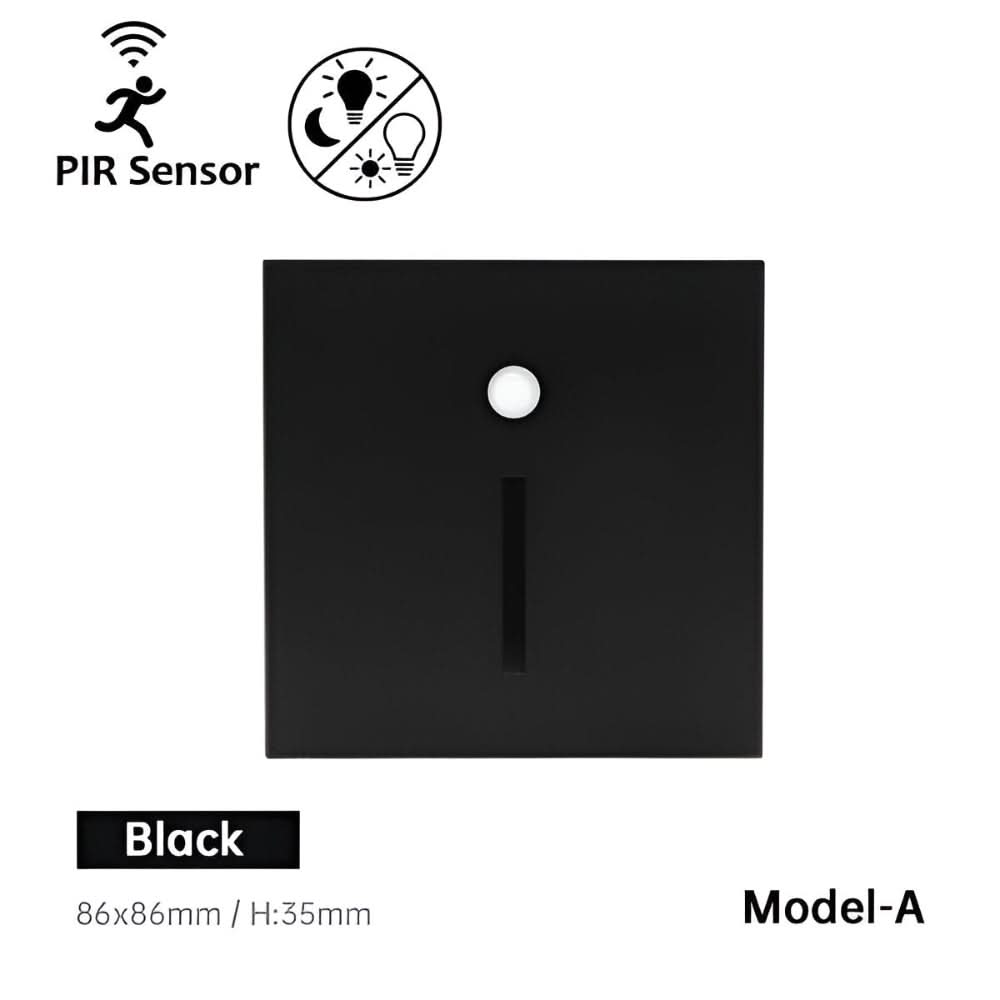LED Motion Sensor Stair Light | Automatic Hands-Free Lighting | Compact Design for Stairs and Hallways