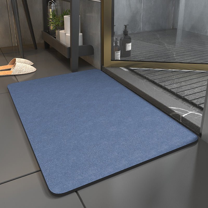 Quick-Drying Bath Mat with Non-Slip Backing | Absorbent Floor Rug | Three Sizes, 16 x 24 to 24 x 35 Inches, 5 Colors