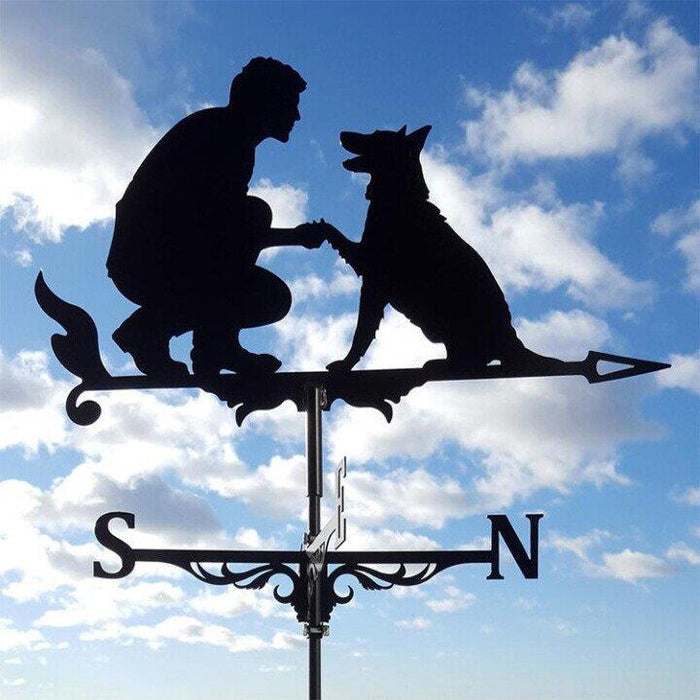 Weather Vane Garden Ornaments in Eleven Silhouettes | Turns With the Wind to Show Its Direction | Built for the Outdoors