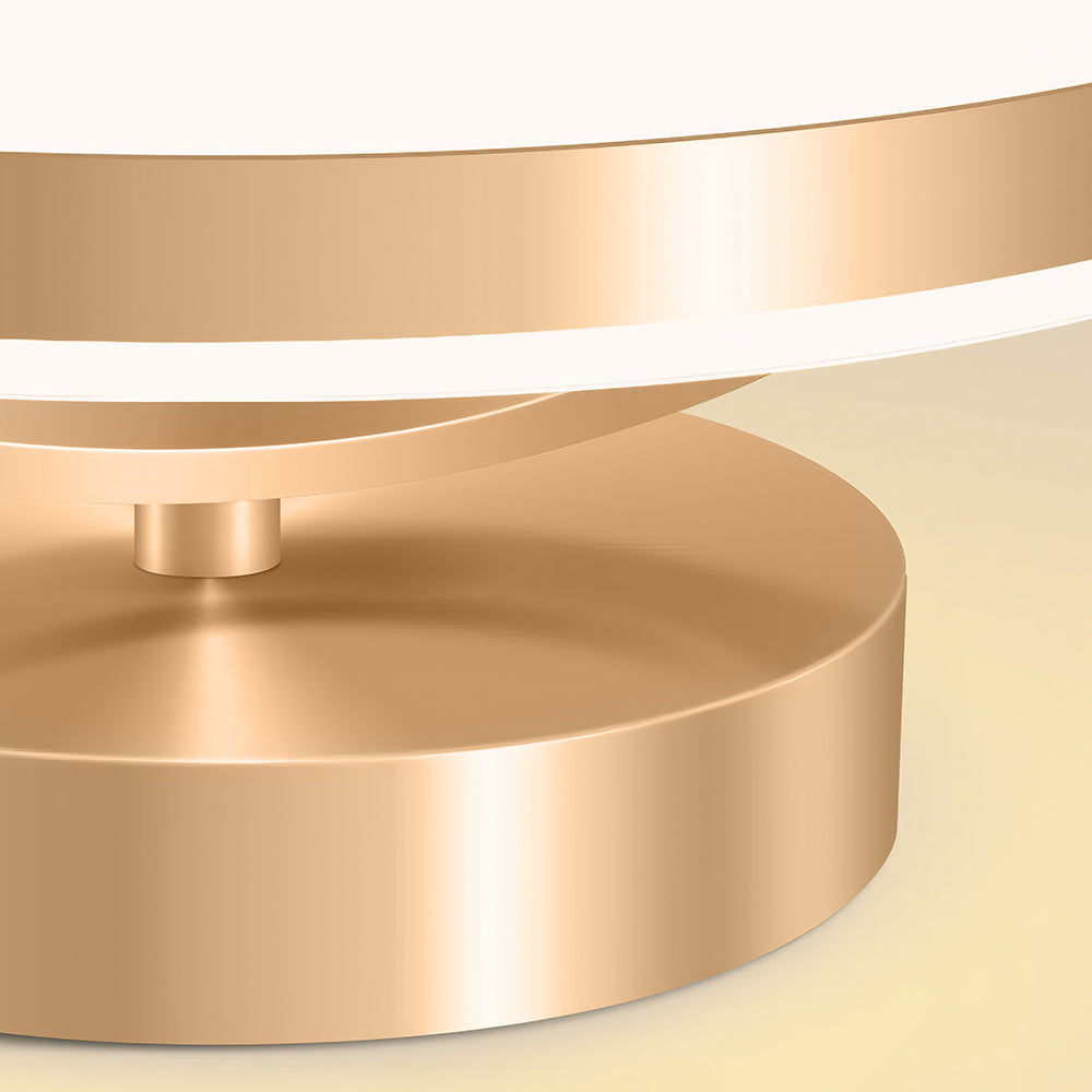 Modern LED Ceiling Light | 3 Sizes and 3 Finishes Available | Flush Mount with Cool, Warm, or 3-Color Switch