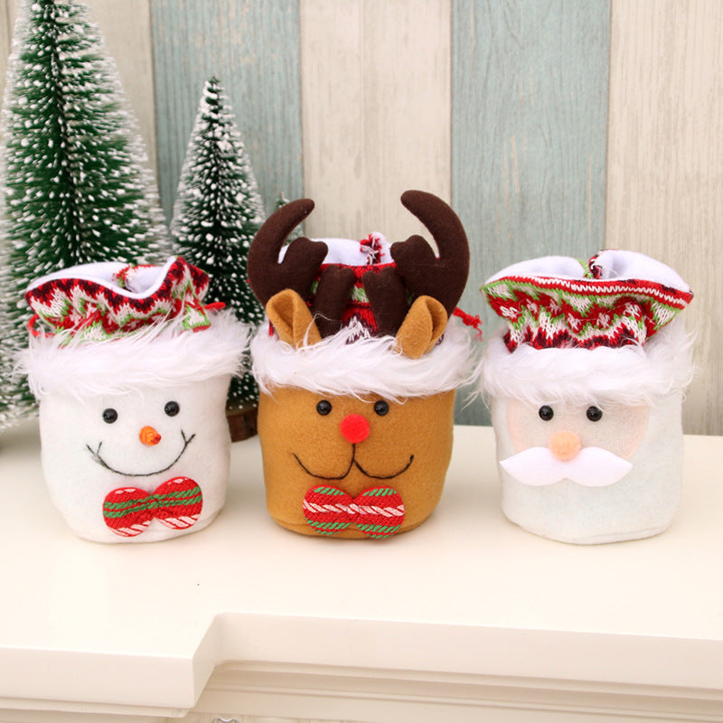 Christmas Decorations Snowman, Reindeer and Santa Figurines