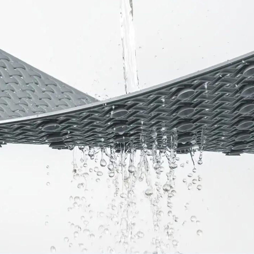 Non-Slip Shower Mat with Grip Design | Extra Traction on Wet Surfaces | Easy to Position and Remove