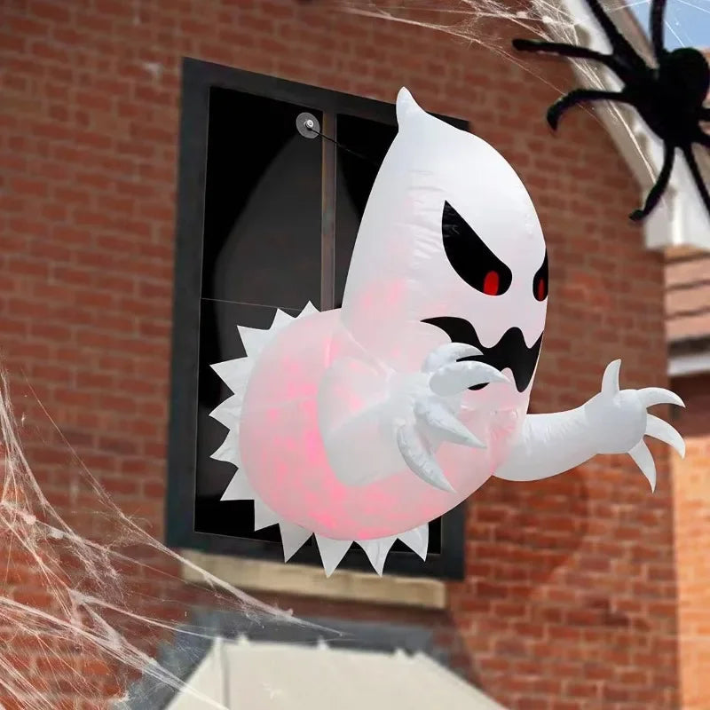 4.5 ft inflatable Halloween ghost yard decoration