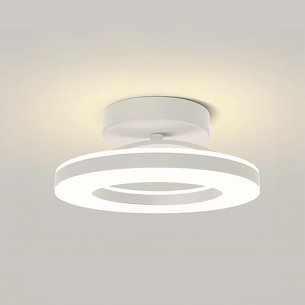 Modern LED Ceiling Light | 3 Sizes and 3 Finishes Available | Flush Mount with Cool, Warm, or 3-Color Switch