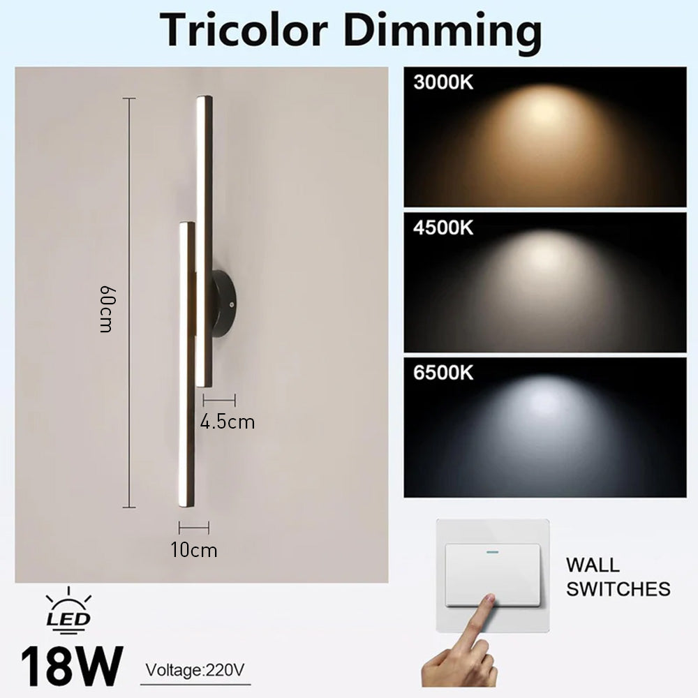 Modern Aluminum LED Ceiling Light | Slim Circular Design | Consistent Illumination for Living Rooms and Bedrooms