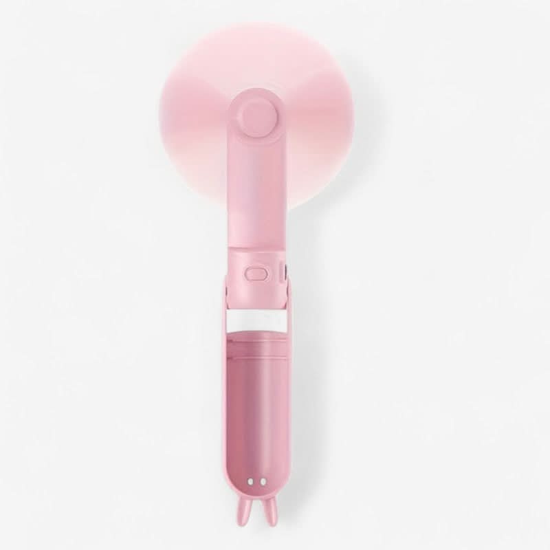 USB Rechargeable Mini Handheld Desk Fan | Compact Personal Cooling | For Desk, Commuting, and On-the-Go Use