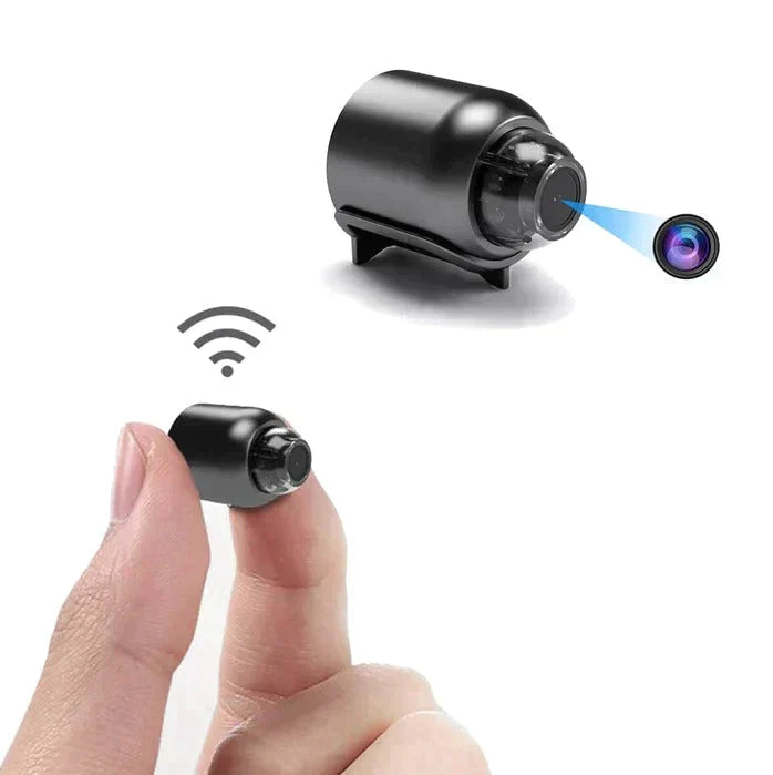 Mini Wifi Home Security Cameras with Night Vision | HD Picture, Motion Alerts to Your Phone | Indoor and Outdoor Use