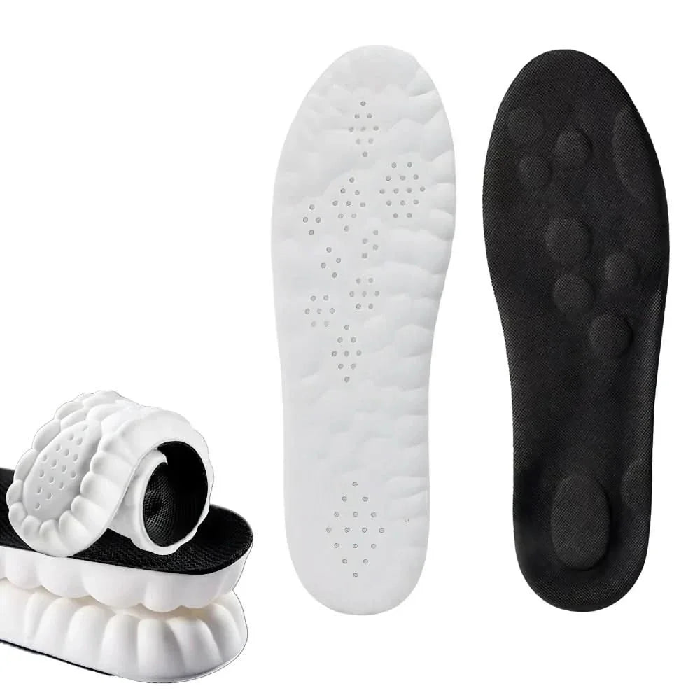 Breathable Shock-Absorbing Walking Insoles | Ergonomic Fit, Multiple Sizes | Comfortable Support for Walking and Standing