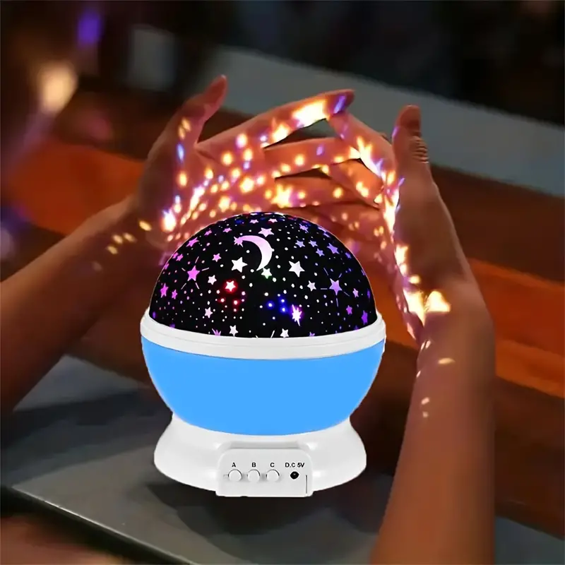 Star Projector Night Light | Available in 2 Colors | Creates a Calming Starry Sky for Bedrooms and Nurseries