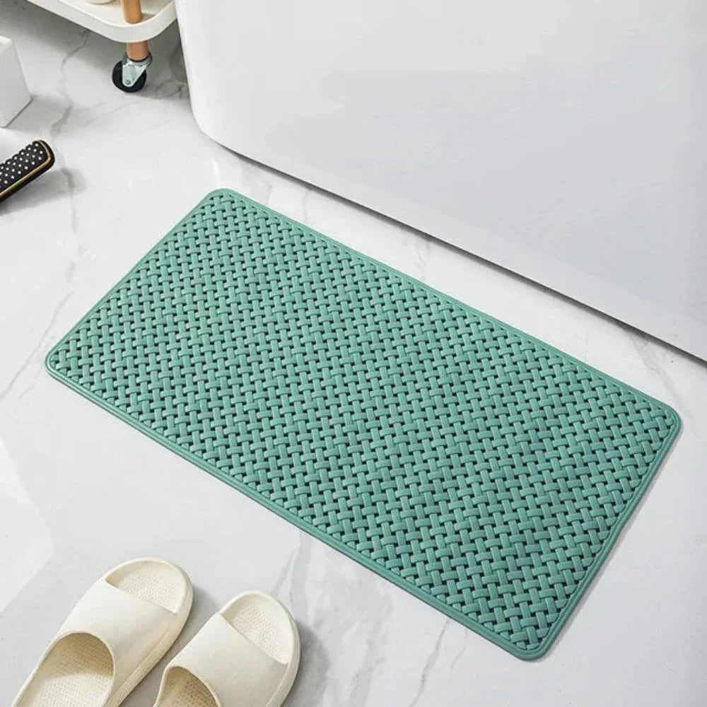 Non-Slip Shower Mat with Grip Design | Extra Traction on Wet Surfaces | Easy to Position and Remove