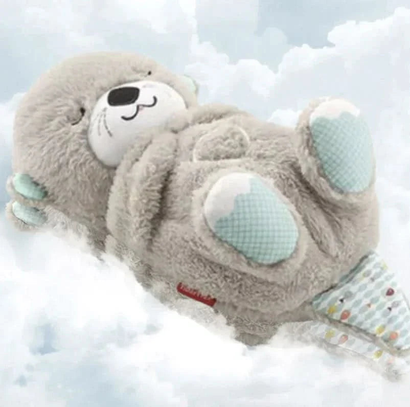 Plush Otter Toy with Soothing Motion Feature | Battery-Operated Mechanism | A Calming, Huggable Companion for Any Room