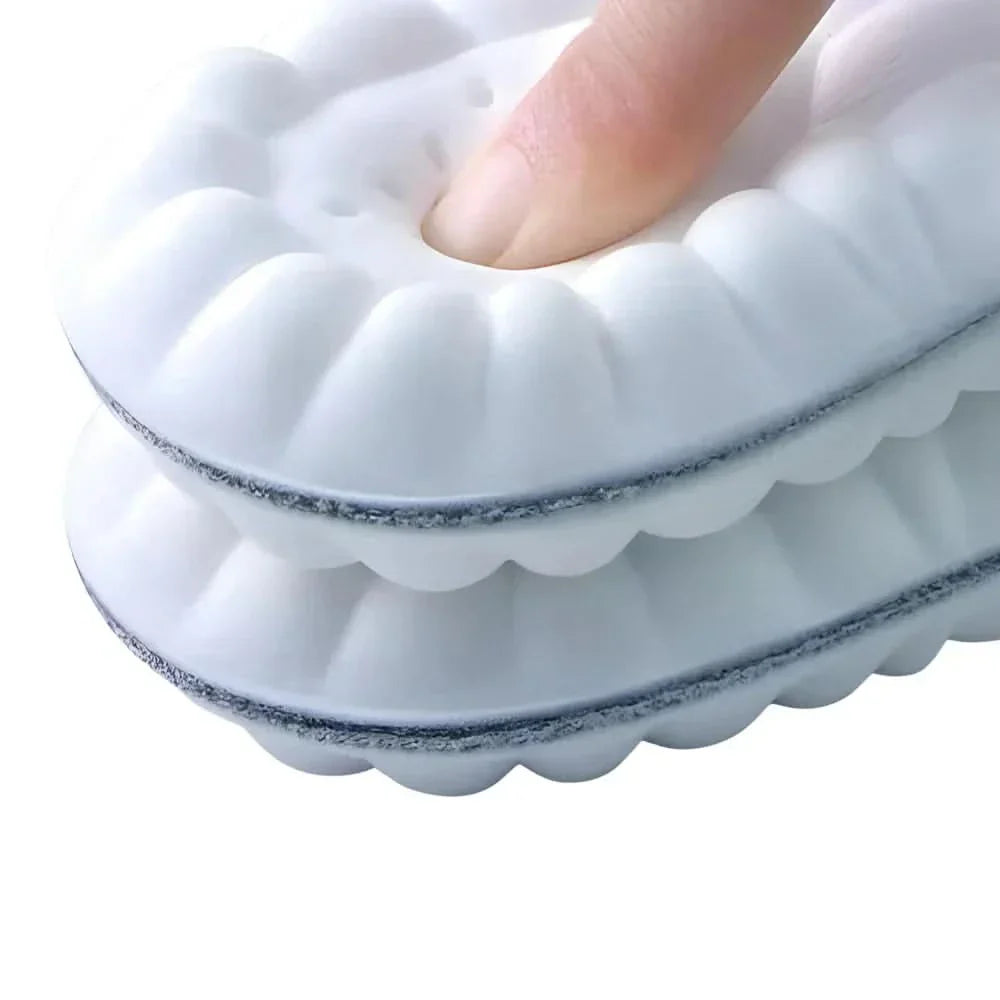 Breathable Shock-Absorbing Walking Insoles | Ergonomic Fit, Multiple Sizes | Comfortable Support for Walking and Standing