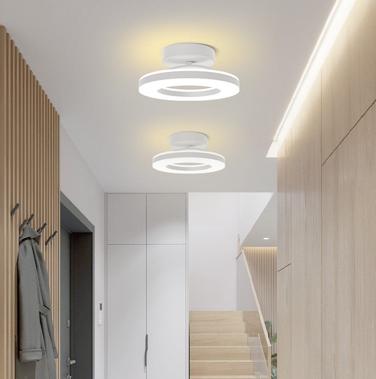 Modern LED Ceiling Light | 3 Sizes and 3 Finishes Available | Flush Mount with Cool, Warm, or 3-Color Switch