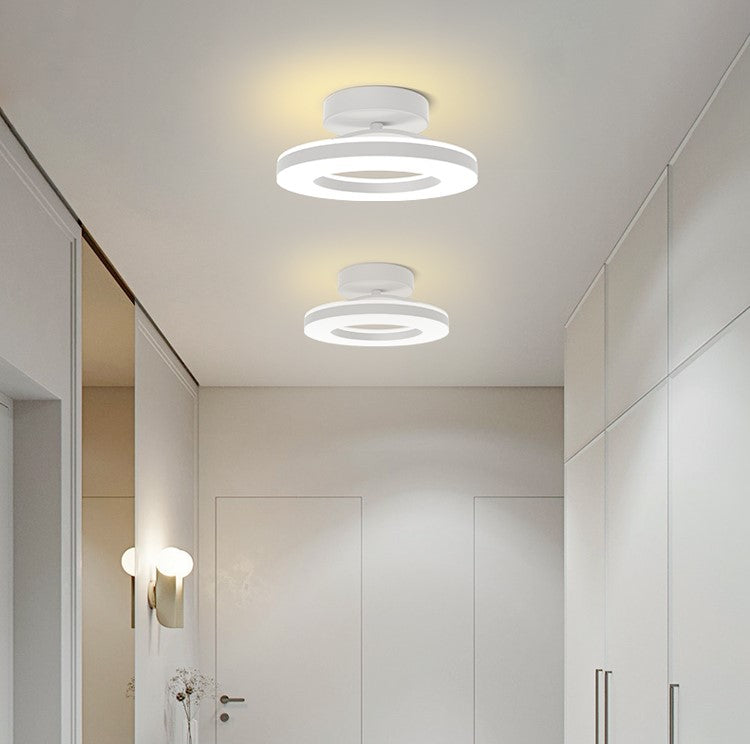 Modern LED Ceiling Light | 3 Sizes and 3 Finishes Available | Flush Mount with Cool, Warm, or 3-Color Switch