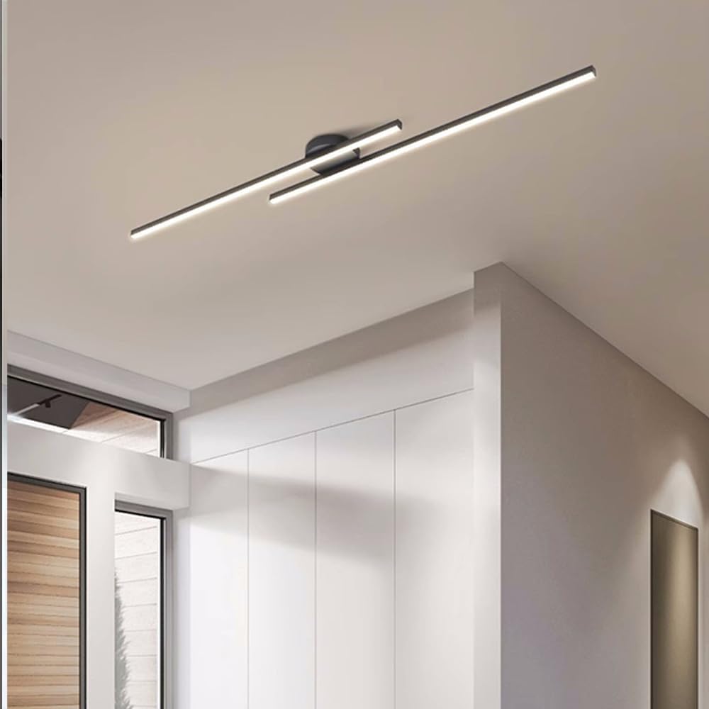 Modern Aluminum LED Ceiling Light | Slim Circular Design | Consistent Illumination for Living Rooms and Bedrooms