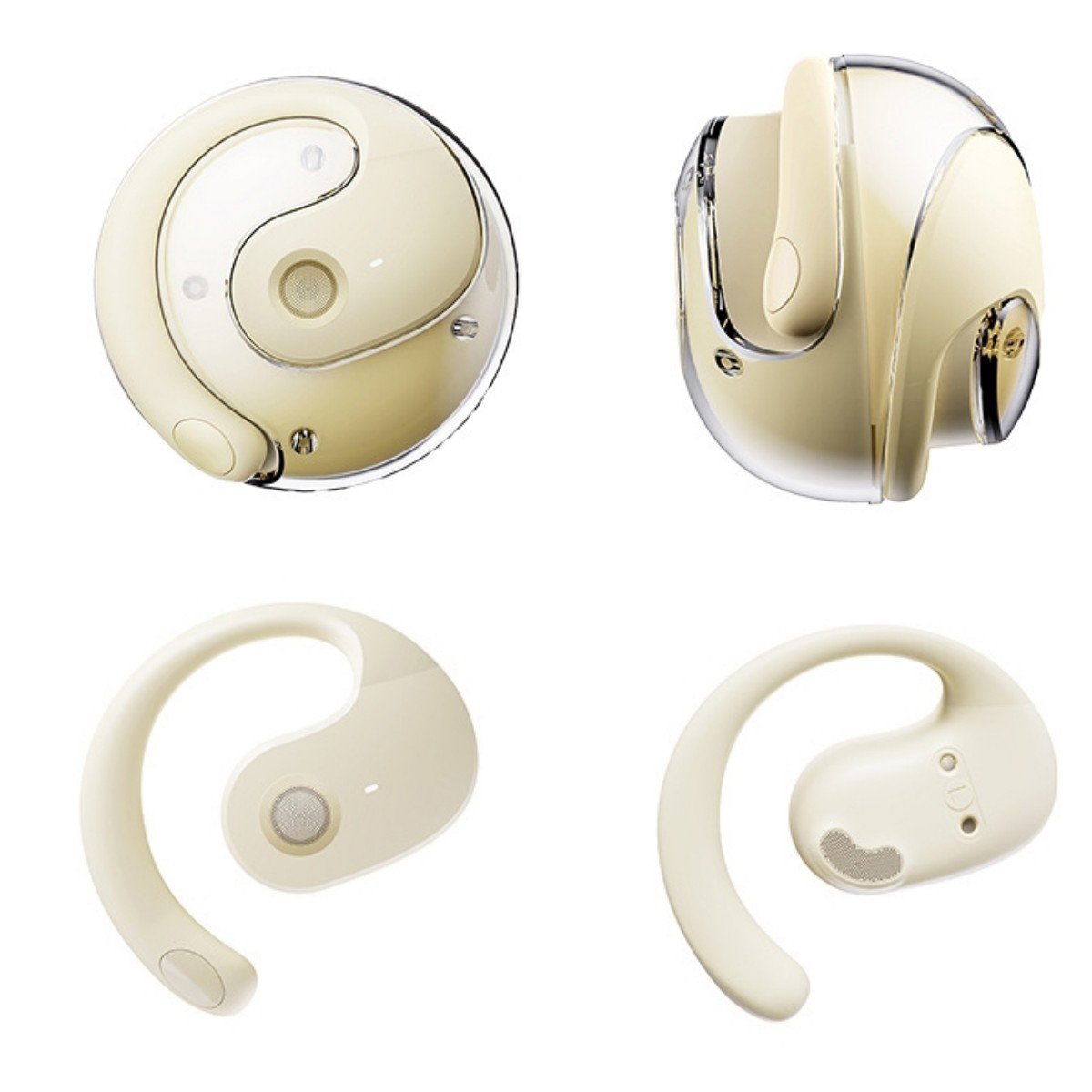 Open Ear Wireless Earbuds with Bluetooth 5.4 | Music and Game Modes, Call Noise Reduction | 3 Colors, Clip On Fit