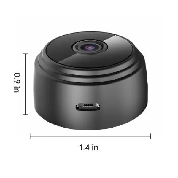 Mini Wireless Camera for RV Truck and Trailer | 150 Degree Lens with Magnetic Rotating Mount | Infrared Night Vision