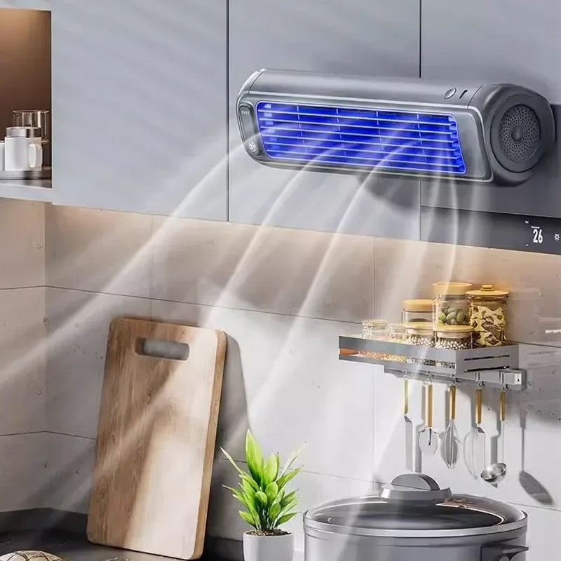 Wireless Rechargeable Air Cooler with Water-Based Cooling | Cordless Design | USB Recharge for Desk or Bedside Use