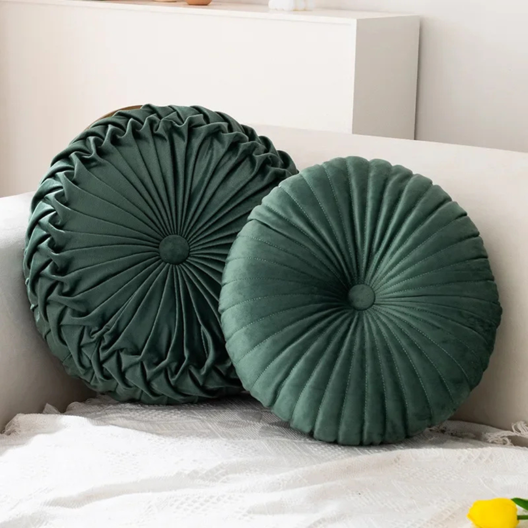 Plush Throw Pillow with Hidden Zipper | Soft Decorative Design | Easy Access to Filling for Sofas and Beds