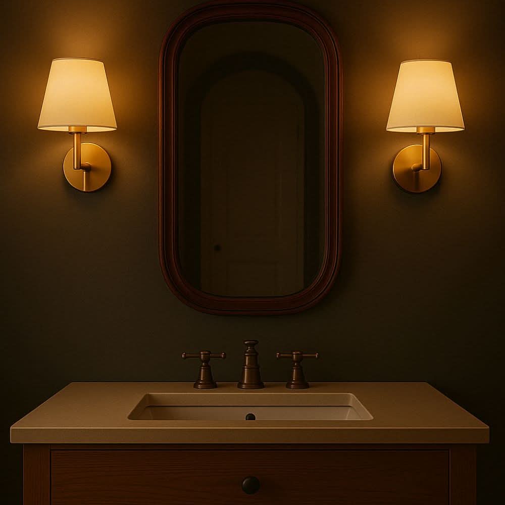 Wireless Wall Sconce Lights 2-Pack | Remote Control Included | No Wiring Needed for Bedrooms and Hallways