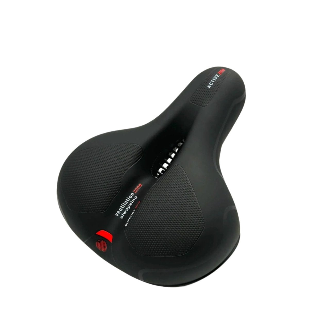 Wide Comfort Bicycle Saddle with Memory Foam Padding | Shock Absorbing Gel Seat | Universal Bike Accessories