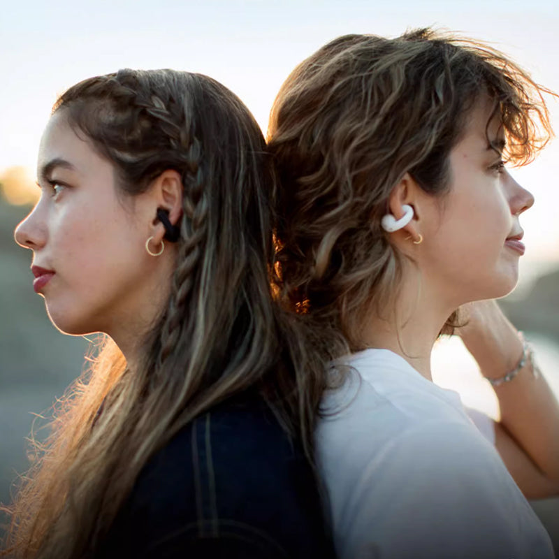 Wireless Earbuds with Clip-On Open-Ear Fit | Waterproof and Sweat-Resistant for Running and Gym Workouts